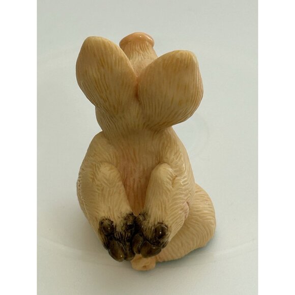 Vintage Piggin' Kiss Me by David Corbridge 1997 Hand Made Pig Figurine 3" Tall - Picture 3 of 9